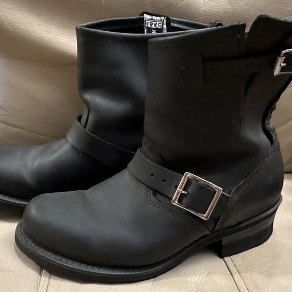 Vintage Frye Boots Frye Engineer Size 8.5M (womens) - Picture 1 of 6